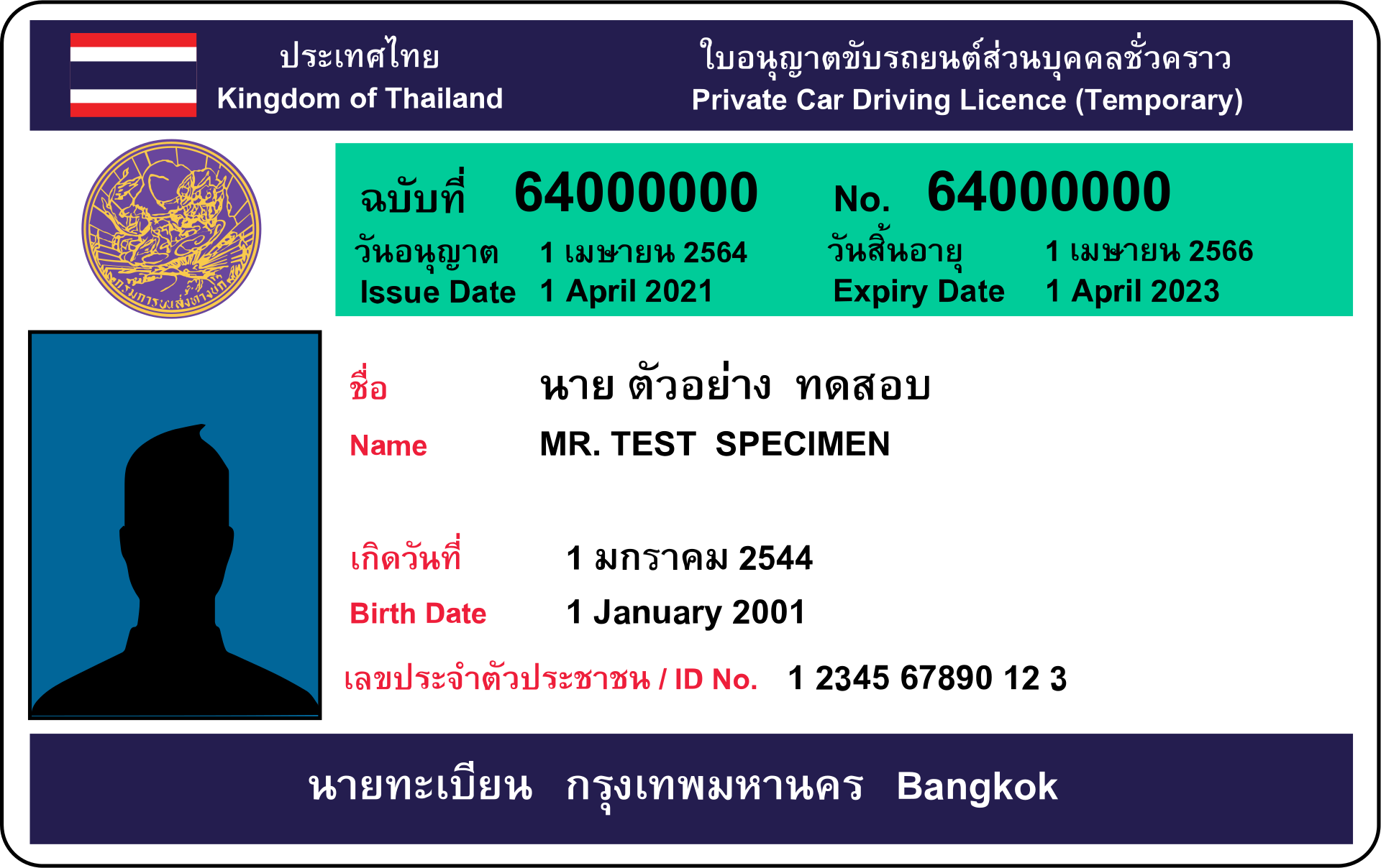 Get a Thai Driver's Licence